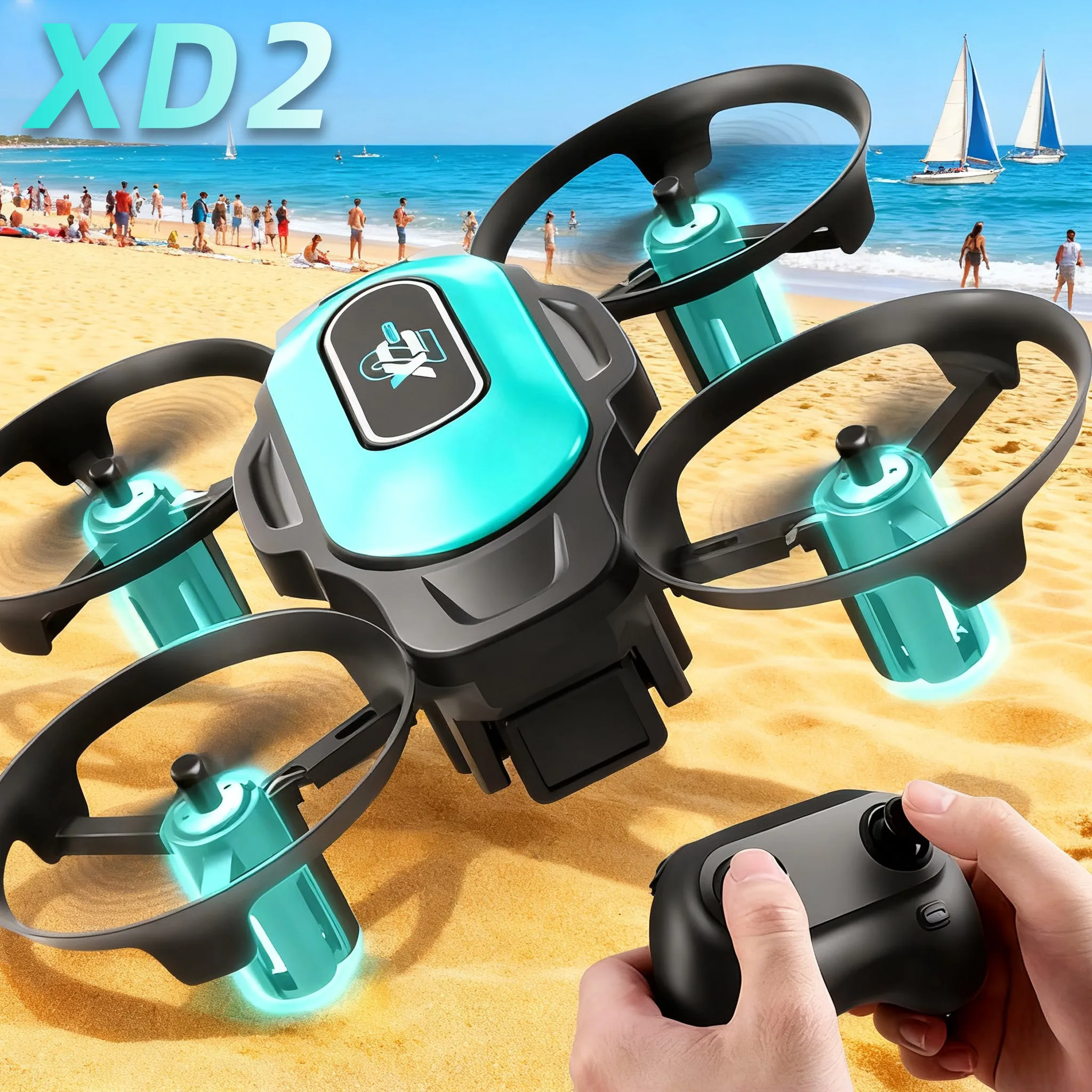 Drone Aerial Photography - Mini dron XD2, 360 ° Akrobacje,