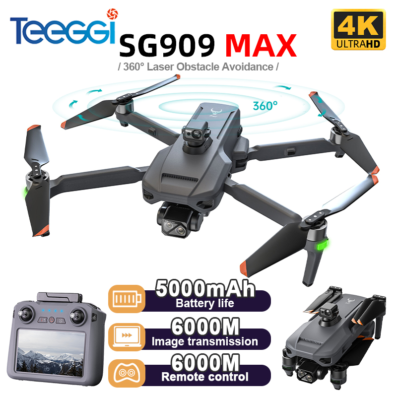 Drone Cinematic - Teeggi SG909 MAX GPS Drone z