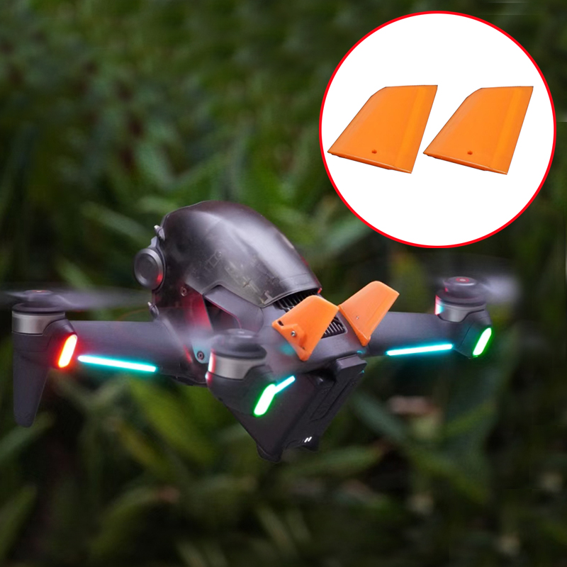 Drone 3D Modeling - Pionowe skrzydło ogonowe aerodynamiczne lotu tylne