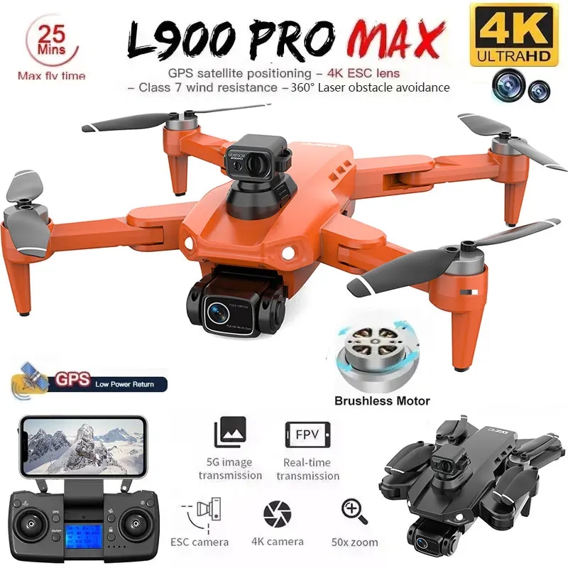 L900 Pro MAX GPS Drone 4K Prof – Drone Multispectral recenzja i cena