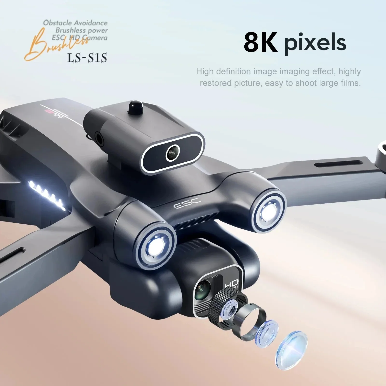 Nowy S1S 5G GPS Drone Camera 8 – Drone Multispectral recenzja i cena