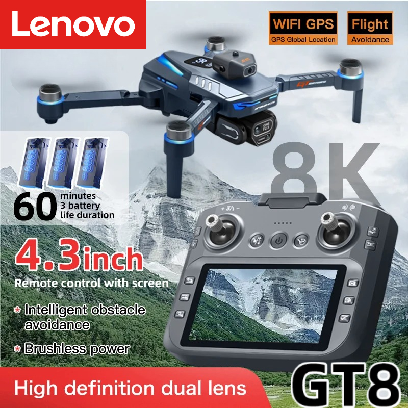 Dron Lenovo GT8 8K Profesjonal – Drone Multispectral recenzja i cena