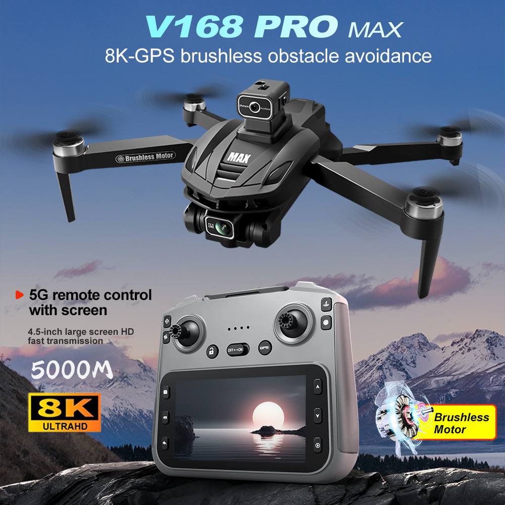 V168 PRO Max GPS Drone 8K Prof – Drone Multispectral recenzja i cena