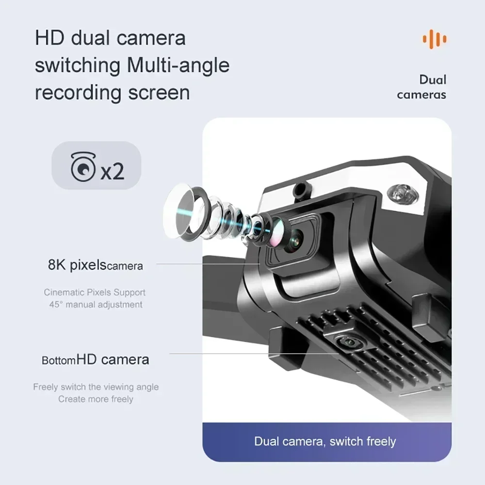 Dron G6 Pro z podwójną kamerą  – Drone Cinematic recenzja i cena