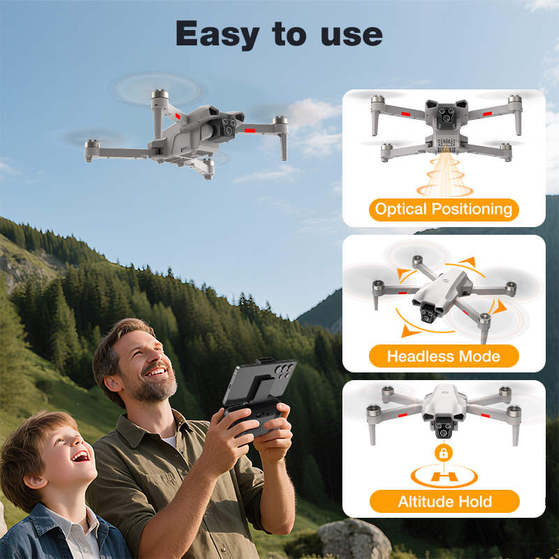 NOWY Gorący Dron L017 Pro Bezs – Drone Cinematic recenzja i cena