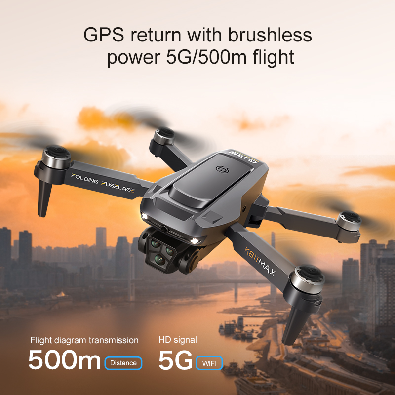 Dron K811MAX Quadcopter: Bezsz – Drone Cinematic recenzja i cena